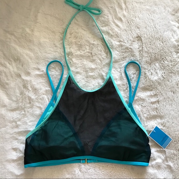 layered bikini top